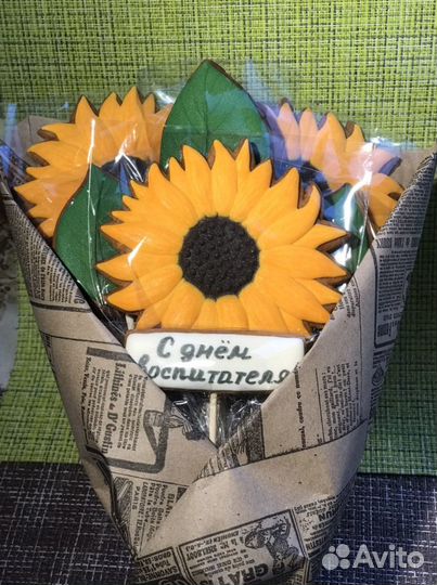 Пряничные букеты на 8Марта, День рождения