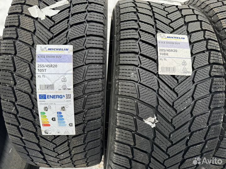 Michelin X-Ice Snow SUV 255/45 R20 и 285/40 R20 108H