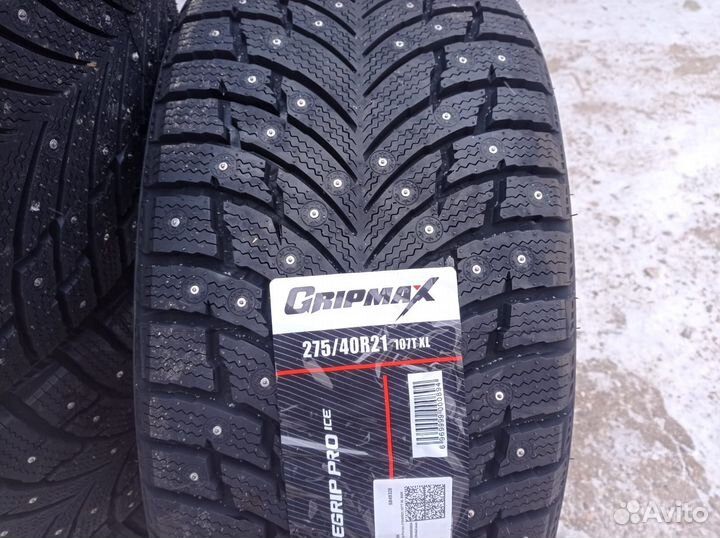 Gripmax SureGrip Pro Ice 275/40 R21 и 315/35 R21 107T