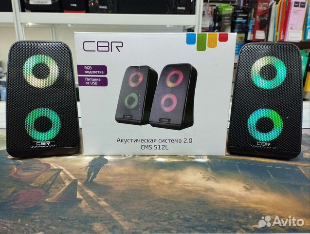 Колонки 2.0 для компьютера/ноутбука/смартфона