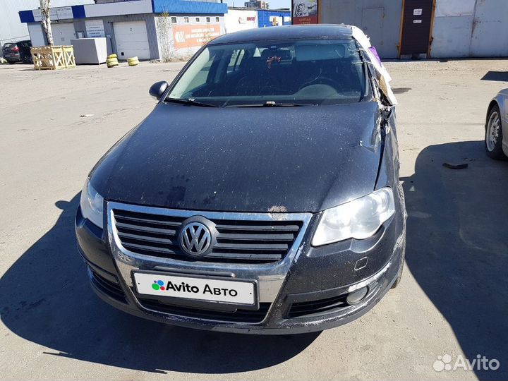 Volkswagen Passat 1.8 AT, 2008, битый, 256 000 км
