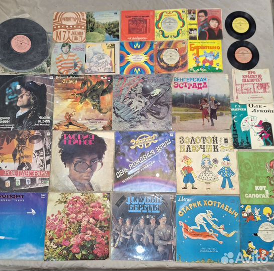 Виниловые пластинки СССР