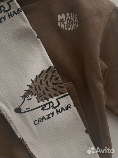 Леггинсы zara 98, толстовка zara 98