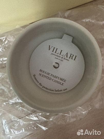 Свеча декоративная Villari Италия