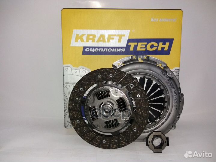 Комплект сцепления Fiat Punto 3 W08200C KraftTech