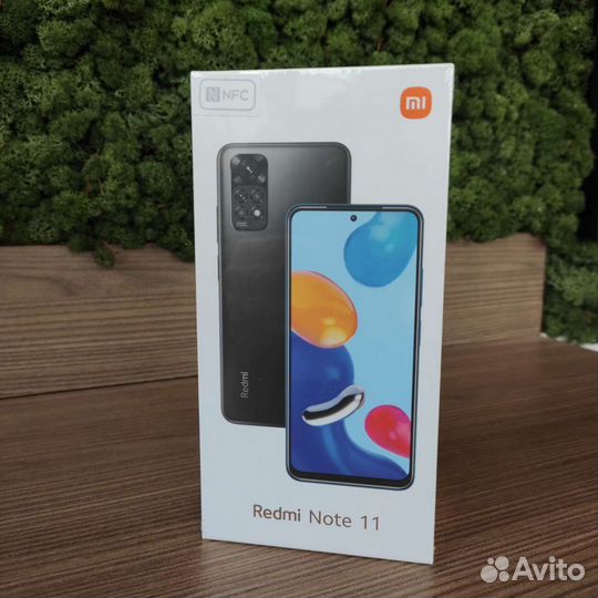 Новые Xiaomi Redmi Note 11 4Gb/128Gb NFC Gray