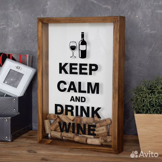 Копилка для винных пробок