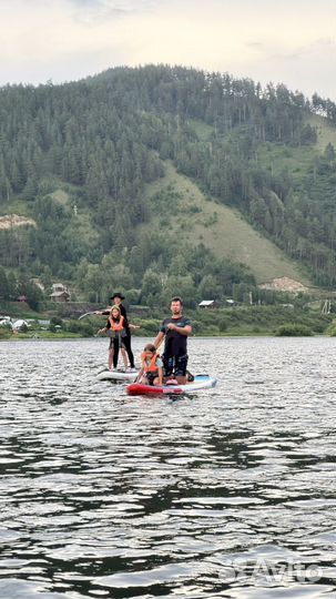 Прогулки на сапах по Мане