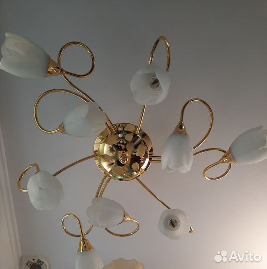 Люстра Oro флористика Centroluce Италия