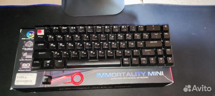 Клавиатура беспровод zet gaming immortality mini