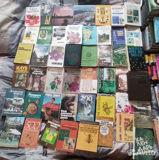 Различые книги в ассортименте