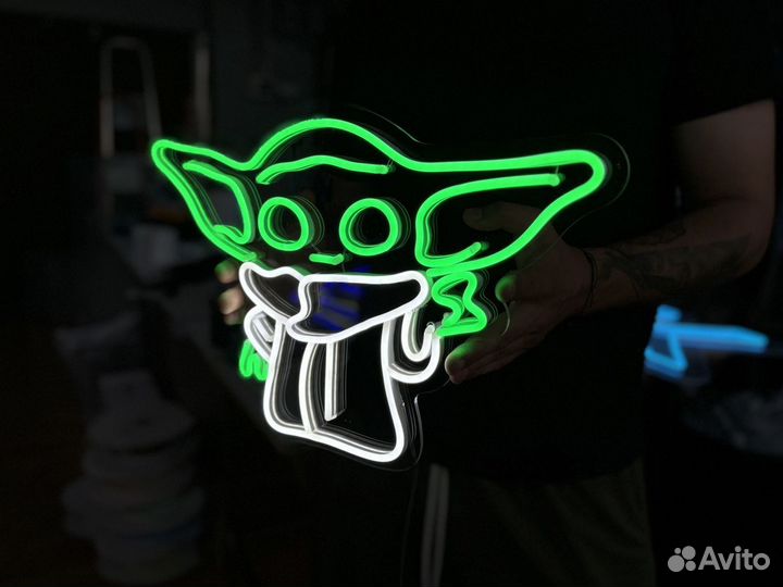 Вывеска из неона