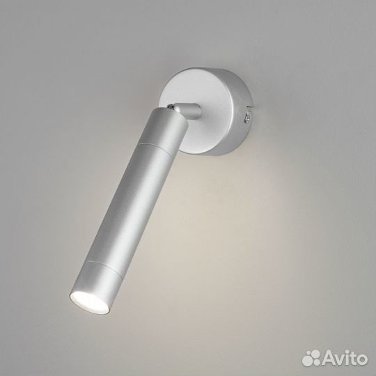 Eurosvet 20084/1 LED серебро Strong настенно-потол