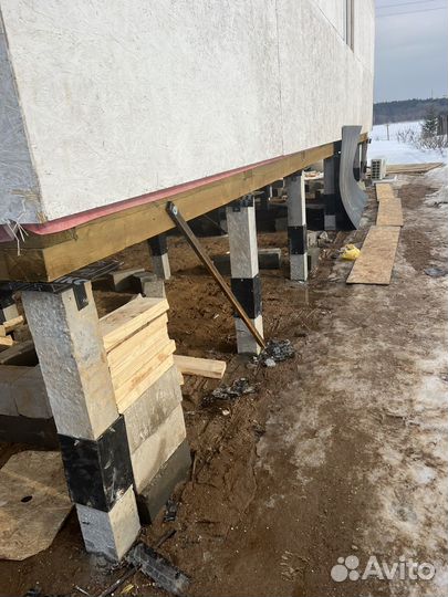 Поднять дом