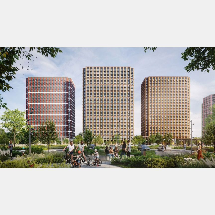 2-к. квартира, 66,1 м², 19/23 эт.