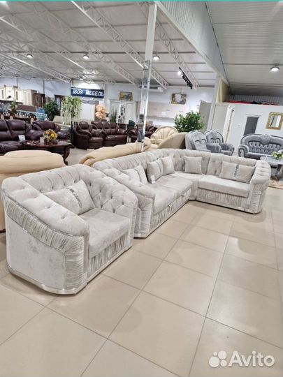 Диван и кресло Милорд