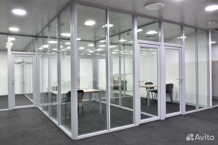 Перегородки из стекла за 5 дней
