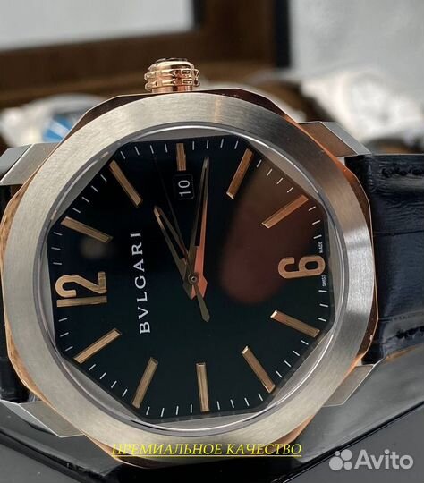 Брутальные мужские часы Bvlgari Octo Finissimo