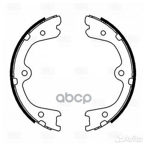 Колодки торм. для а/м NissaNPathfinder (05)бар