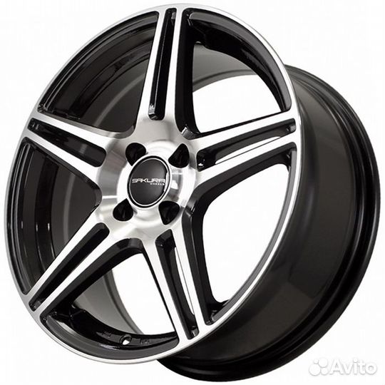 Литые диски Sakura Wheels 3277 (301) R16*7.0 / 4*100