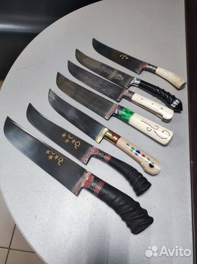 Пчак, кухонный узбекский нож шх-15