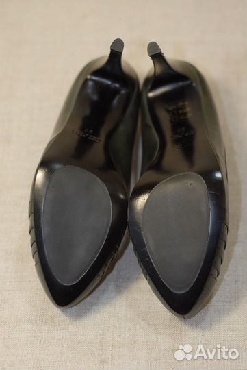 Кожаные туфли на каблуке Matilda Италия. Пересылаю