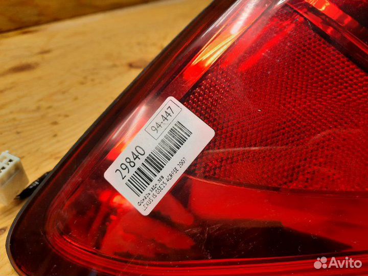 Фонарь лев. зад. lexus IS250