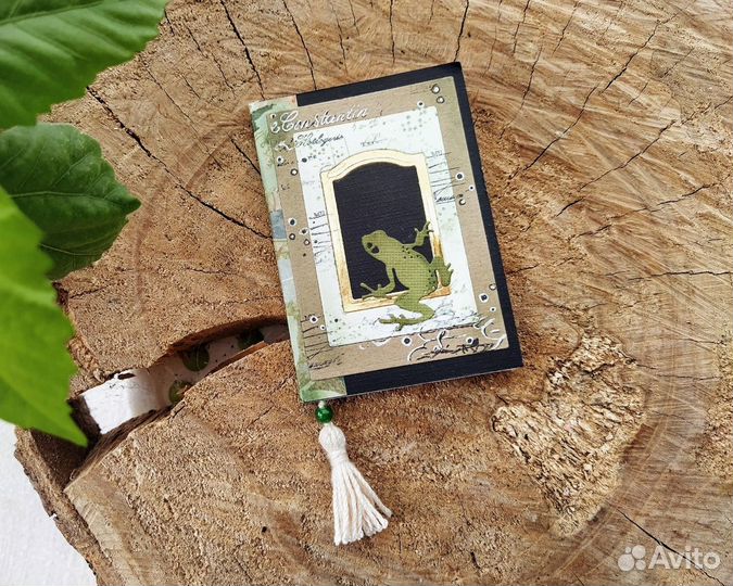 Мини-блокнот ручной работы