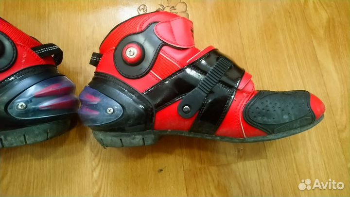 Мото ботинки