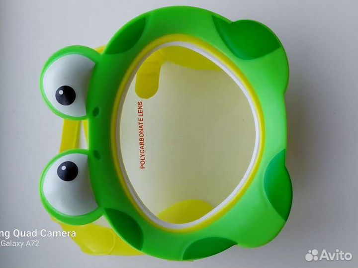 Маска для плавания детская