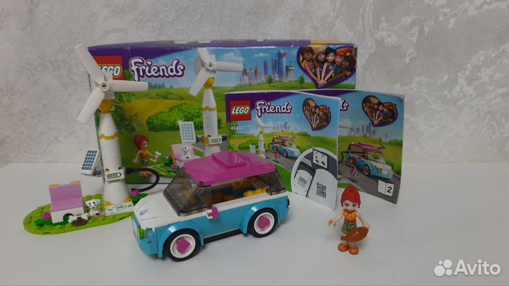 Lego friends 41443 Электромобиль Оливии