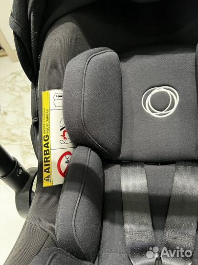 Автолюлька bugaboo nuna с базой isofix, адаптерами