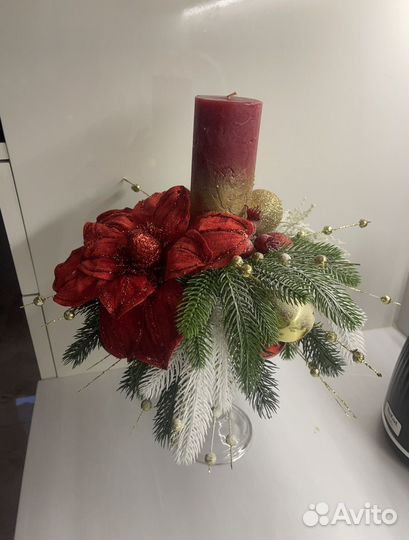 Новогодние декор,композиции, упаковка подарков