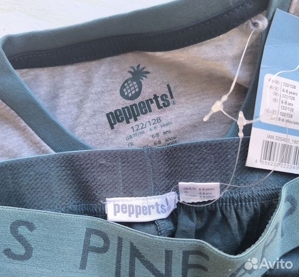 Пижама для мальчика р 122/128 Pepperts