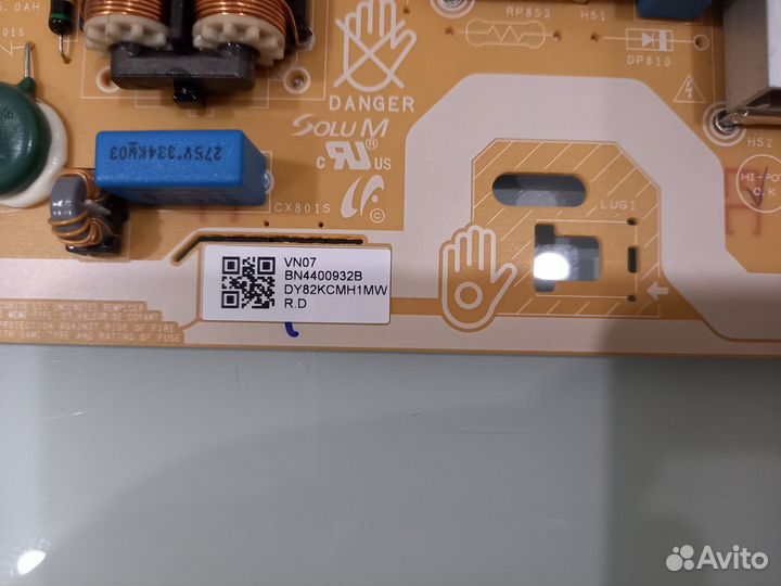 Разбор Samsung ue49nu7100