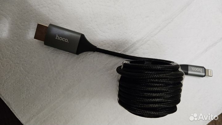 Кабель Lightning to hdmi Hoco ua15 2метра