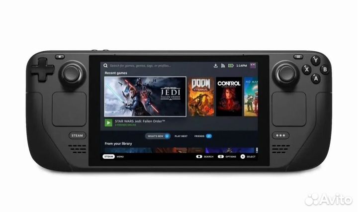 Новая портативная консоль Steam Deck Oled 512Gb