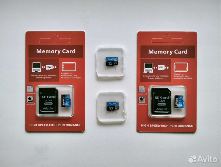 Карта памяти MicroSD 32gb 64gb