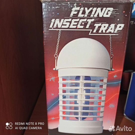 Лампа -фонарь для приманки комаров