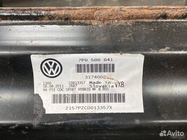 Подрамник задний Volkswagen Touareg 2 3.6