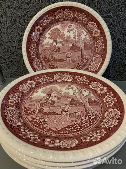 Тарелки фарфор Rustikana