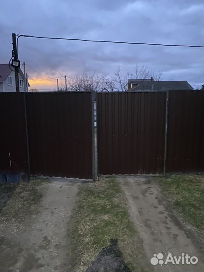 Ворота бу распашные