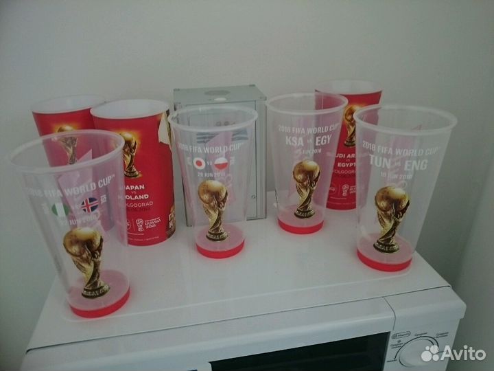 Стаканы с чемпионата мира