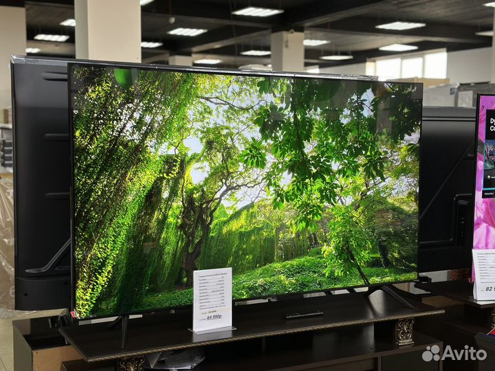 LED-телевизор Samsung UE65CU7100uxru черный