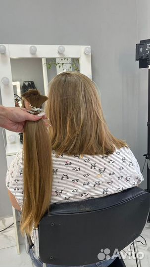 Срез волос Блонд от 50 см 50000