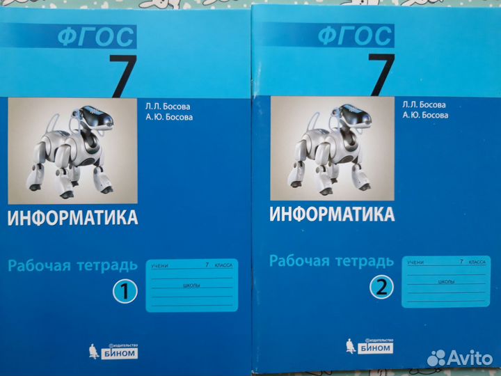 Рабочая тетрадь по информатике 7 класс