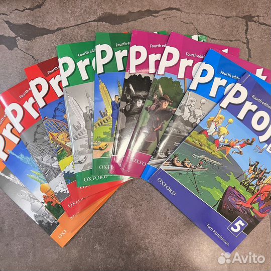 Учебники Project 4th edition все уровни Oxford