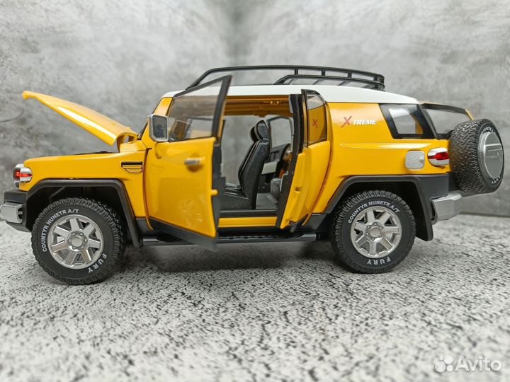 Машинка Металлическая Toyota Fj Cruiser