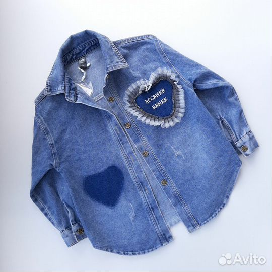 Джинсовая рубашка