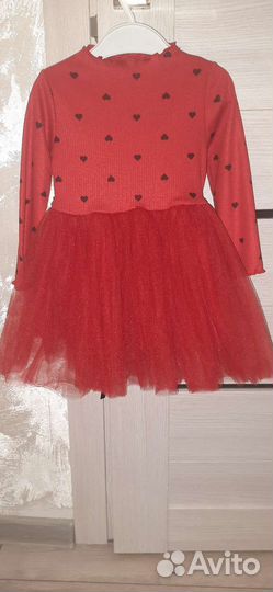 Платье для девочки 80-86